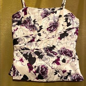 White House Black Market Corset Top